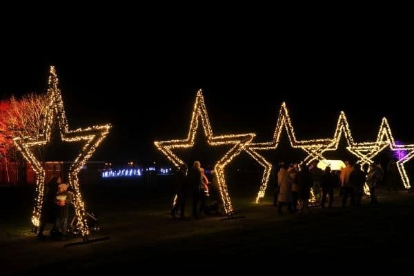 Illuminated Light Trail, Light Trail Installation, Christmas Light Trail, Light Trail, Light Trail, Light Trail West Midlands