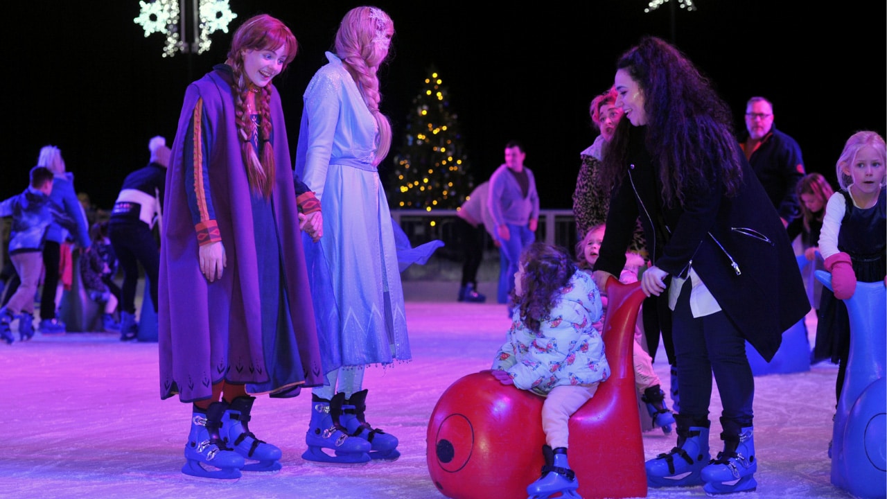 Ice Princess Ice Skating Parties at Winter Glow