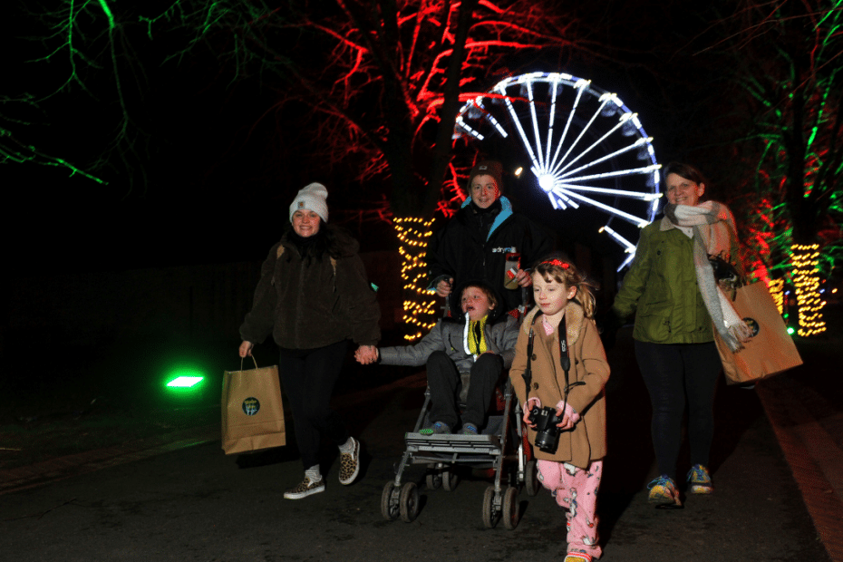 Accessibility at Winter Glow