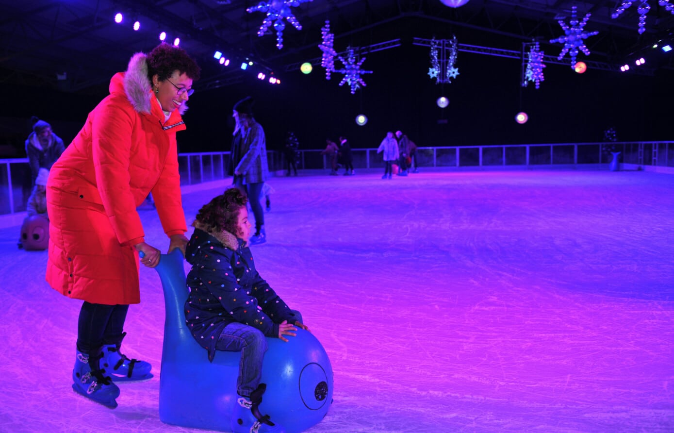 Christmas Ice Skating ⛸️ at Santa's Winter Wonderland, Malvern